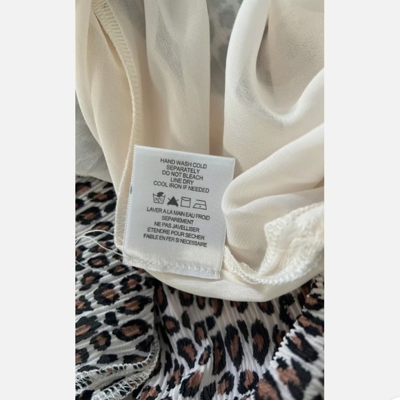 Everleigh Cream and Brown Lace Camisole Top - Picture 8 of 8